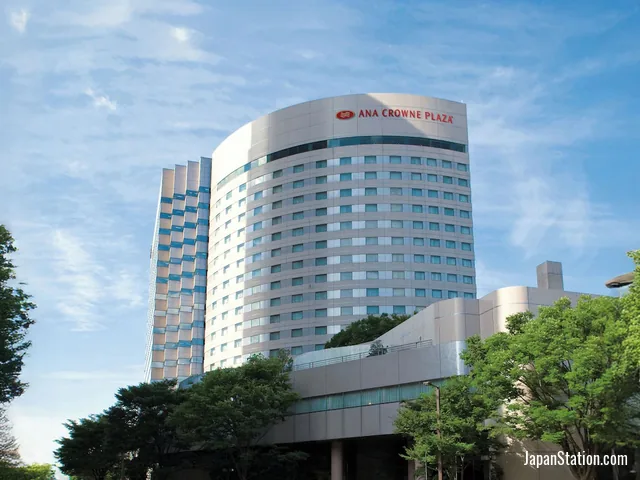 Exterior of ANA Crowne Plaza Kanazawa.