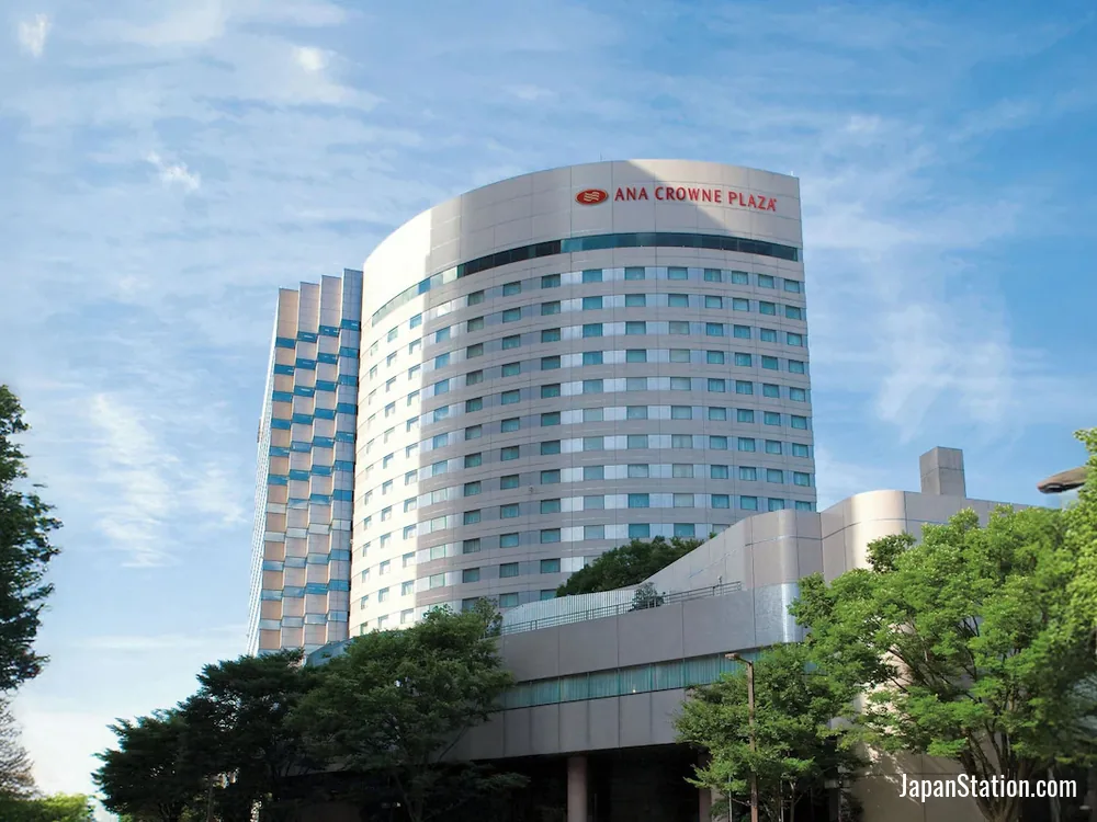 Exterior of ANA Crowne Plaza Kanazawa.