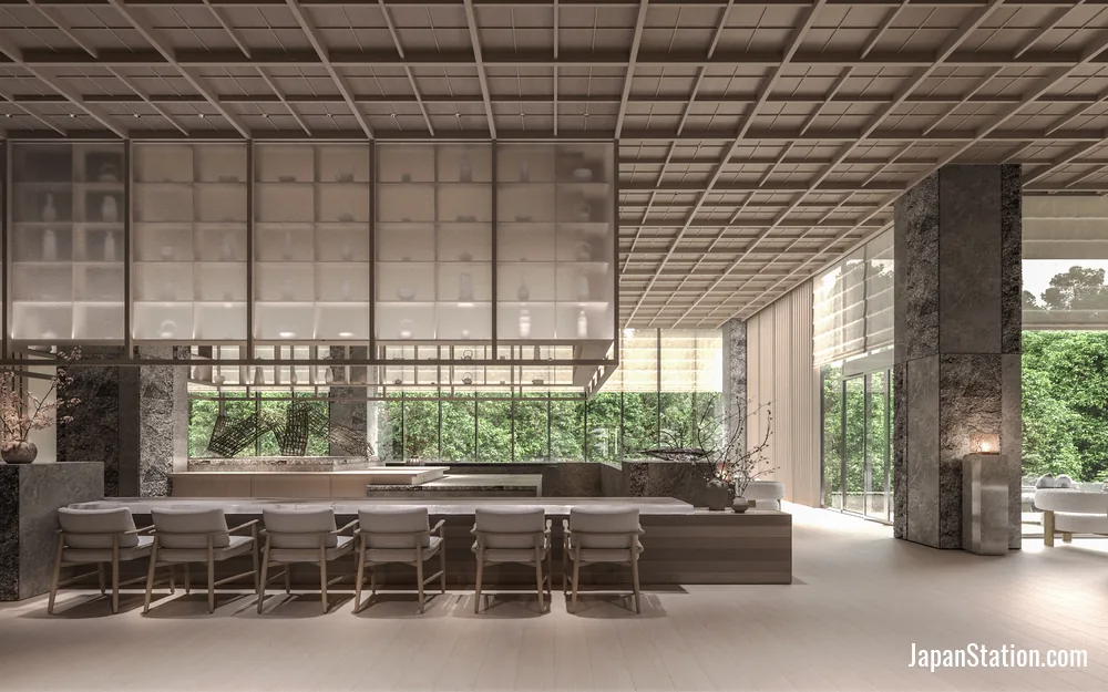Lobby at BOUNCEE by RIHGA Fukuoka Hakata.