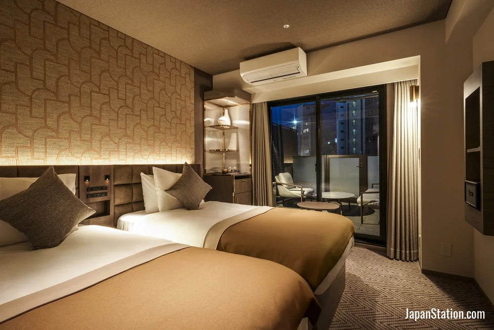 Guest room at BOUNCEE by RIHGA Fukuoka Hakata.