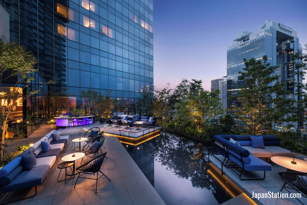 Bar at Canopy by Hilton Osaka Umeda.