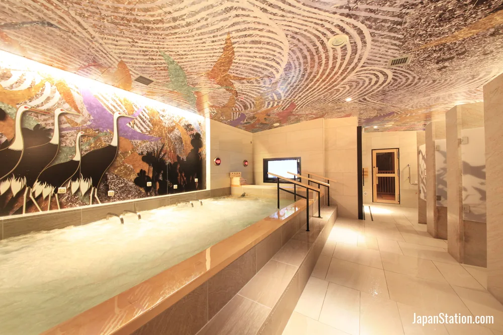 Bathroom in a guest room at Centurion Hotel & Spa Ueno Station.