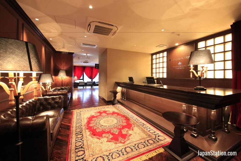 Reception area at Centurion Hotel & Spa Ueno Station.