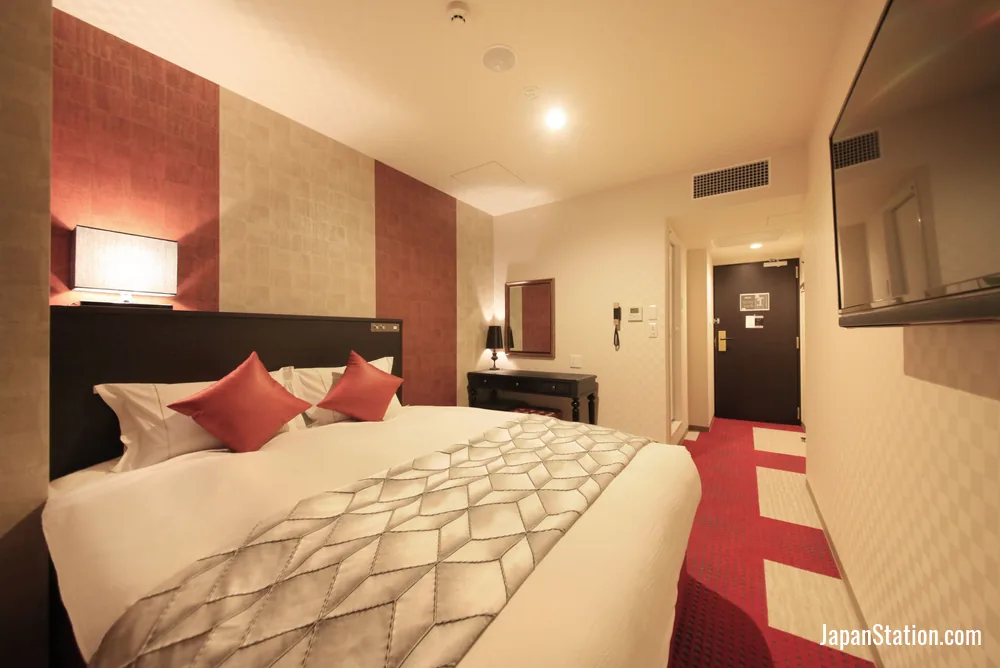 Guest room at Centurion Hotel & Spa Ueno Station.