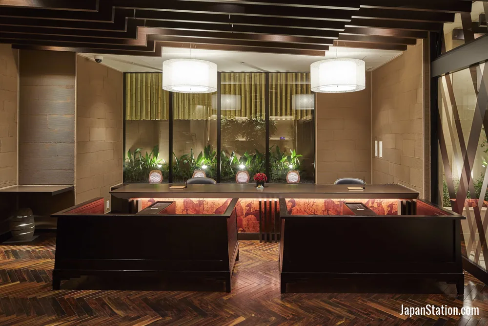 Reception area at Centurion Hotel Classic Nara.