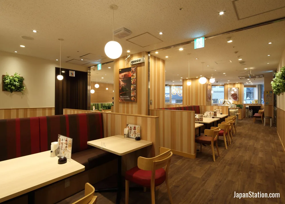 Dining area at Centurion Hotel Ikebukuro.