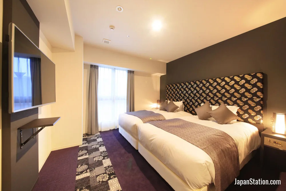 Guest room at Centurion Hotel Ikebukuro.