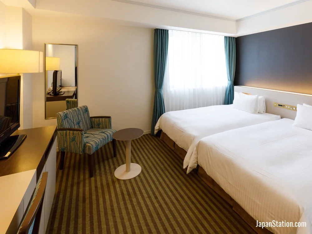 Guest room at Chisun Grand Takayama.