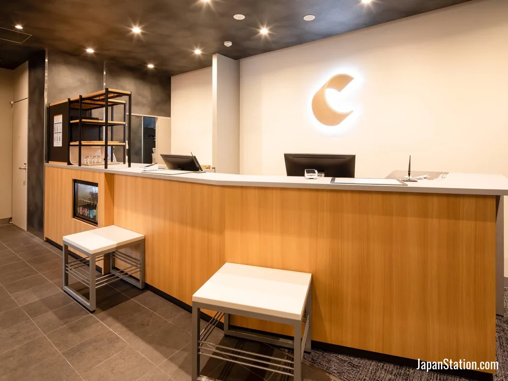 Reception area at Comfort Hotel ERA Ise.