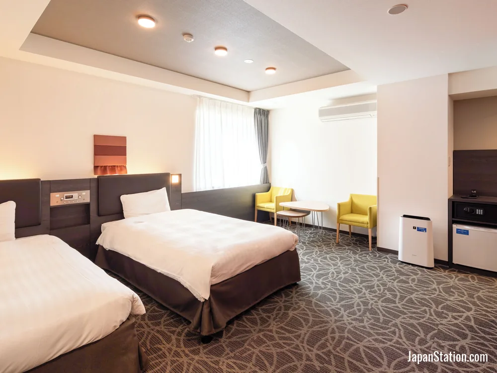 Guest room at Comfort Hotel ERA Ise.