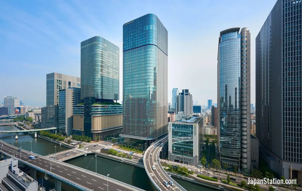 Building view at Conrad Osaka.