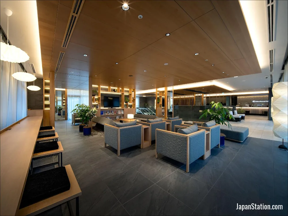 Lobby at Daiwa Roynet Hotel Kanazawa Eki Nishiguchi.