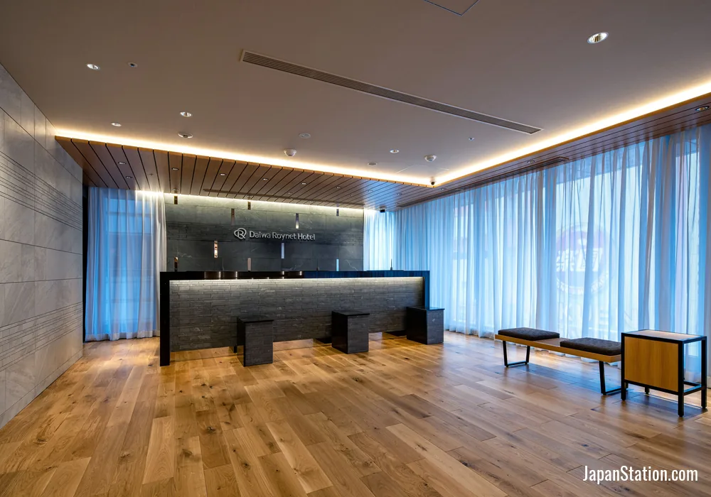 Reception area at DEL style Ikebukuro Higashiguchi by Daiwa Roynet Hotel.