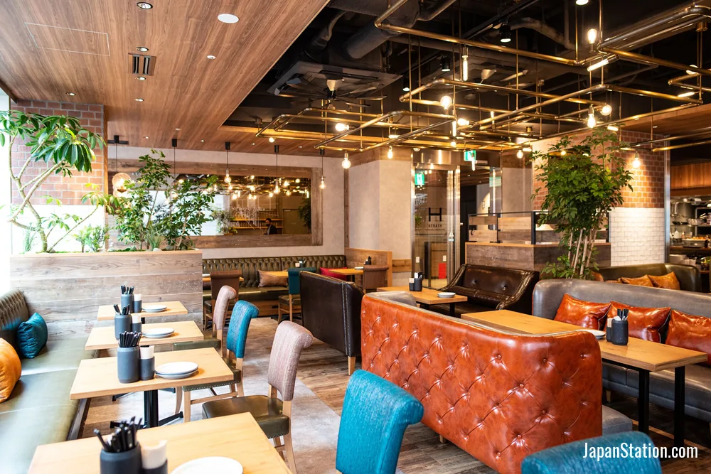 Dining area at DEL style Ikebukuro Higashiguchi by Daiwa Roynet Hotel.