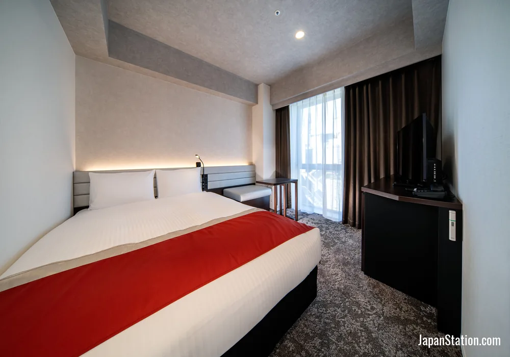 Guest room at DEL style Ikebukuro Higashiguchi by Daiwa Roynet Hotel.