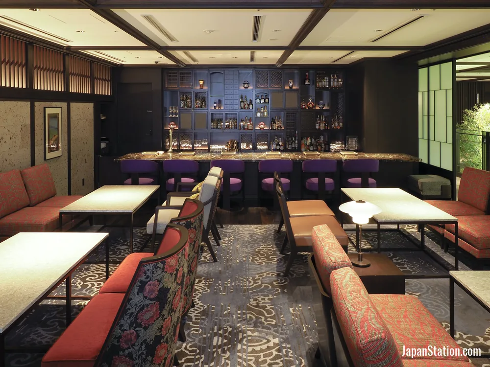 Bar at Dhawa Yura Kyoto.