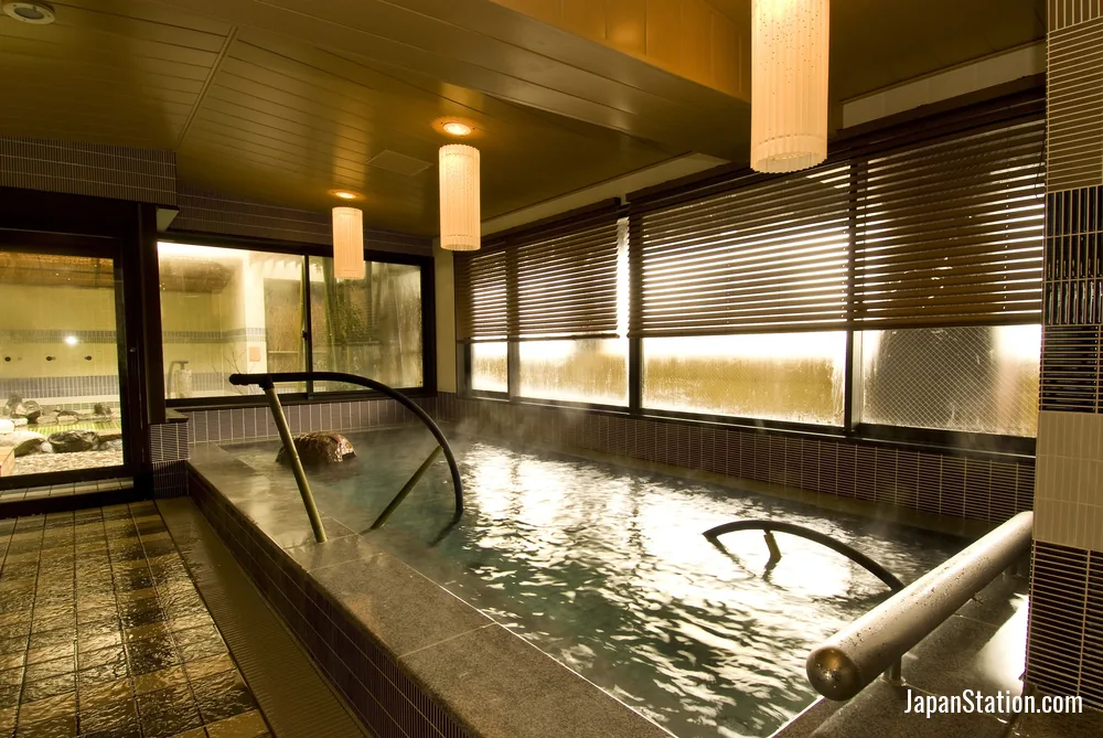 Bathroom in a guest room at Dormy Inn Premium Kyoto Ekimae.