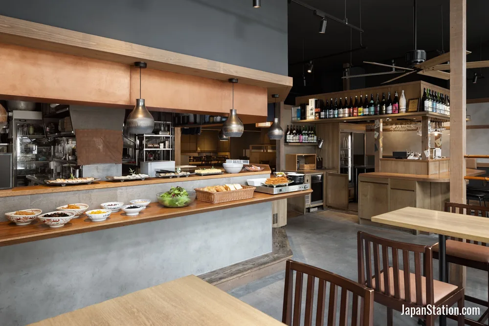 Dining area at Four Points Flex by Sheraton Nagoya Station.