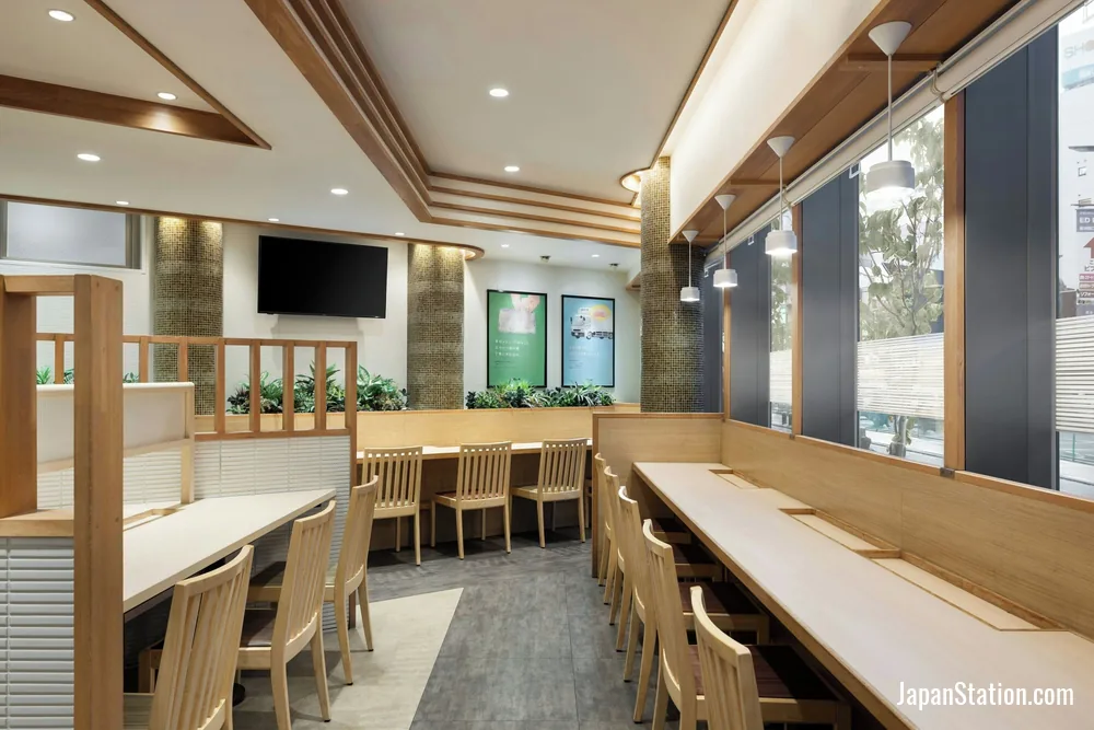 Dining area at Four Points Flex by Sheraton Yokohama West.
