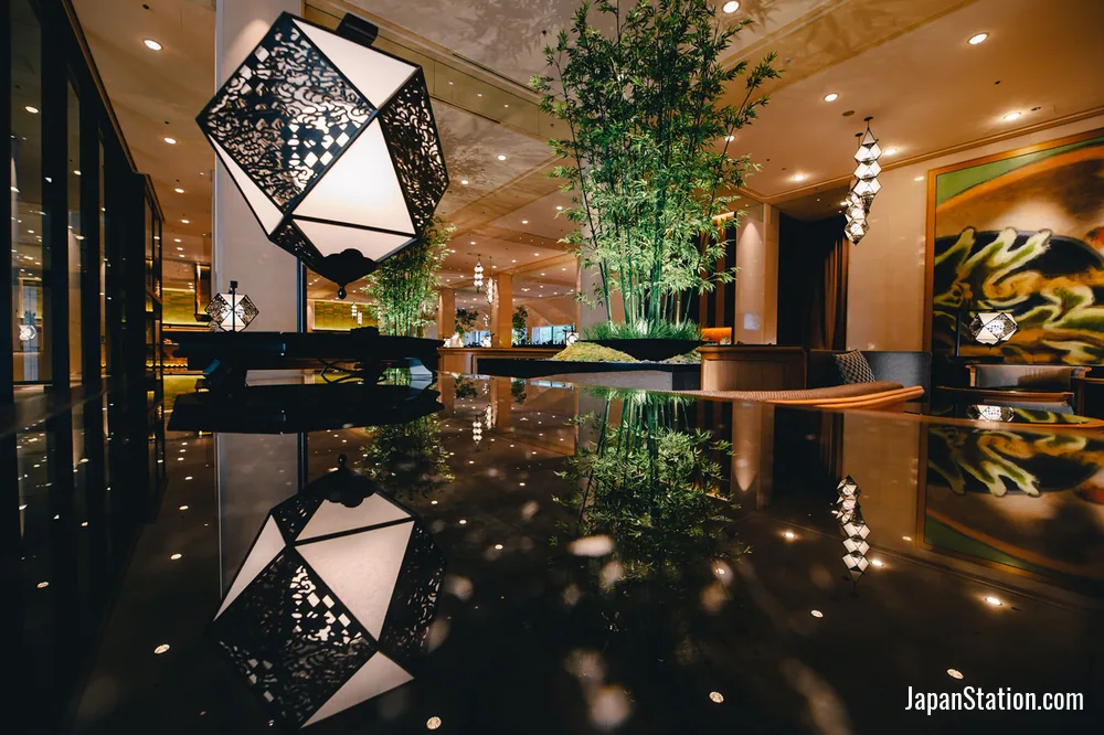 Lobby at Grand Prince Hotel Shin Takanawa.