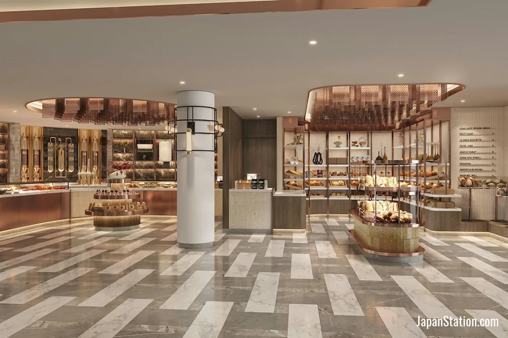 Dining area at Hamamatsu Marriott Hotel.