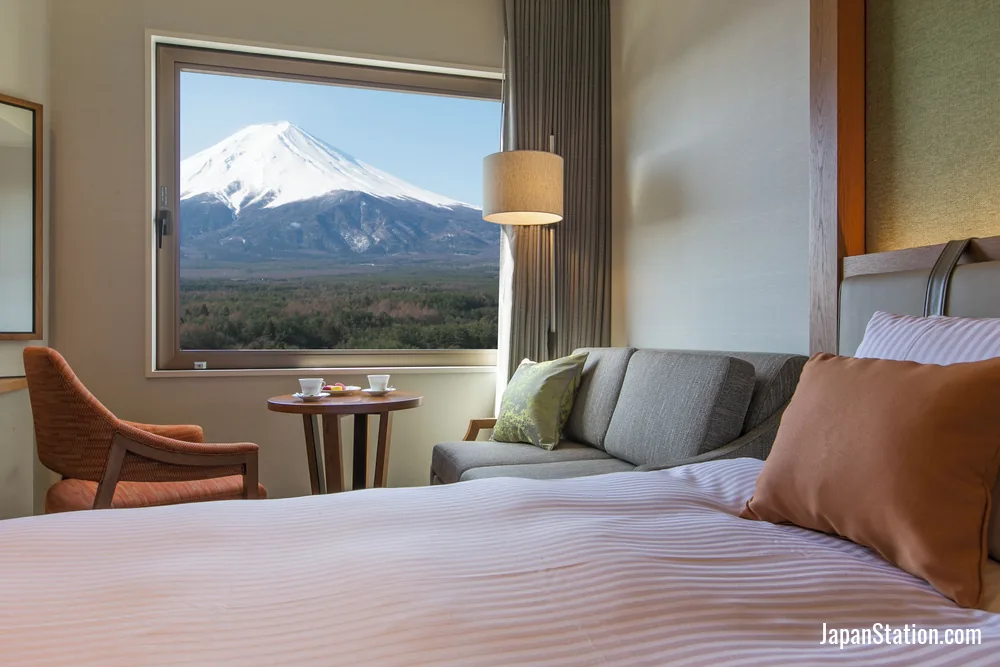 Guest room at Highland Resort Hotel & Spa.