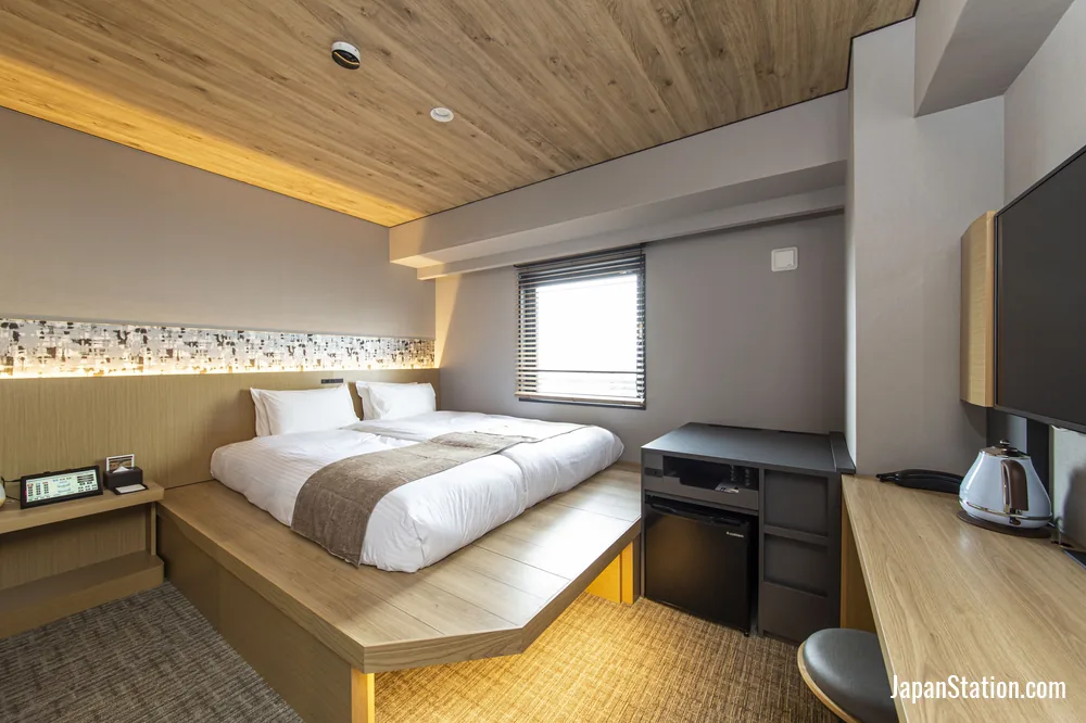 Guest room at Hotel Amanek Kamata-Ekimae.