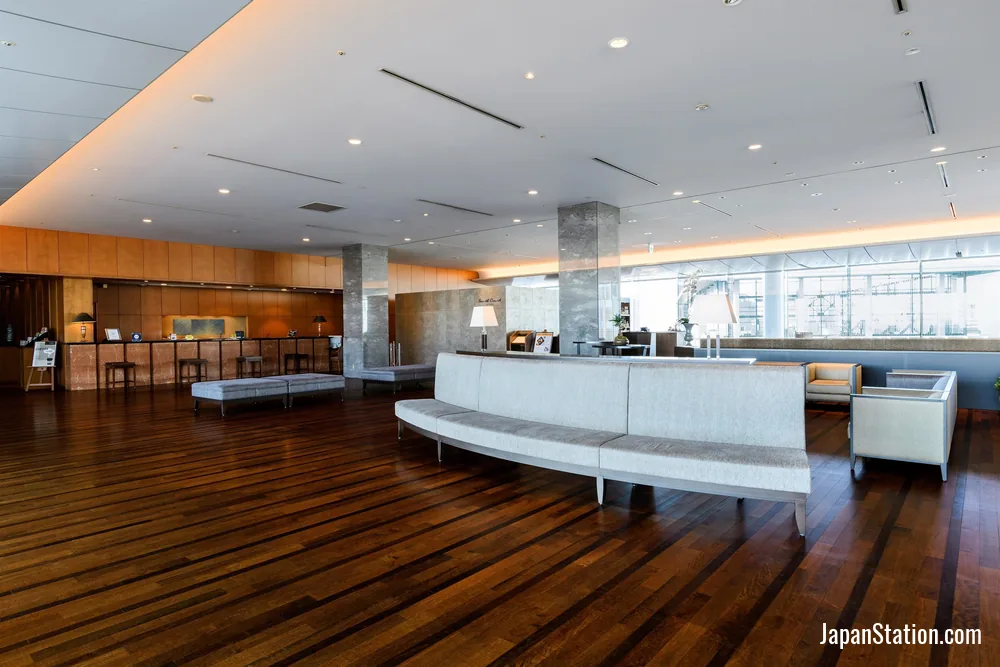 Lobby at Hotel Century Southern Tower.