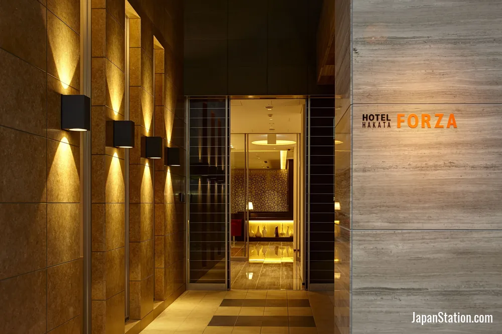 Entrance at Hotel Forza Hakataeki Hakata-Guchi.