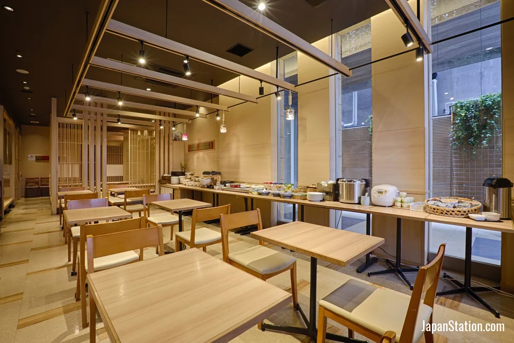 Dining area at Hotel Forza Hakataeki Hakata-Guchi.