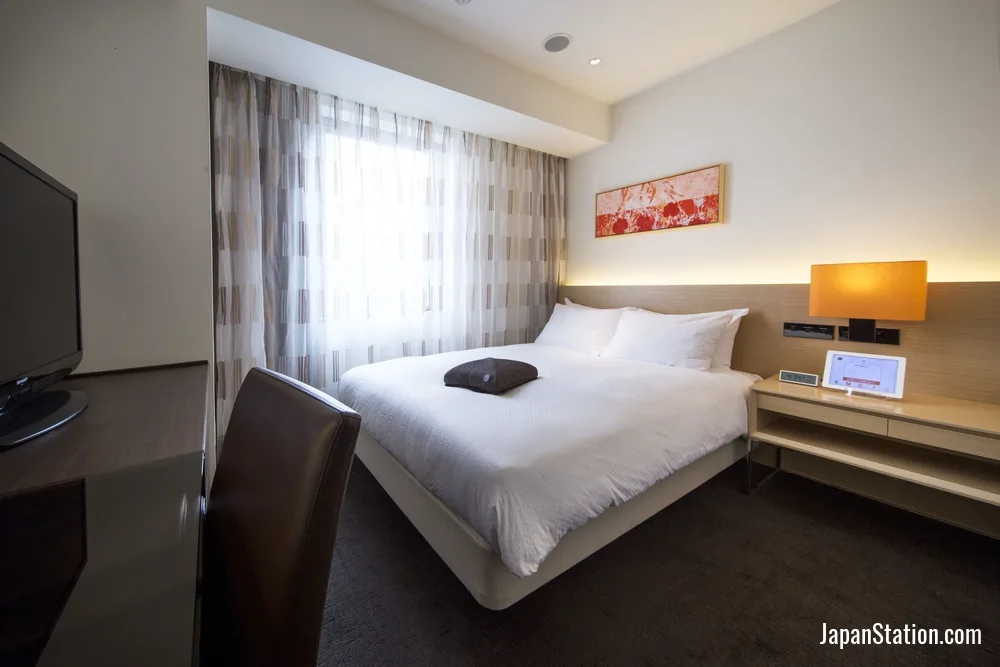 Guest room at Hotel Forza Hakataeki Hakata-Guchi.