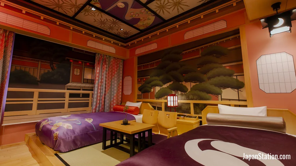 Guest room at Hotel Gracery Kyoto Sanjo.