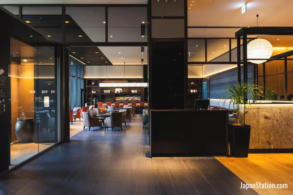 Lobby at Hotel Gracery Shinjuku.