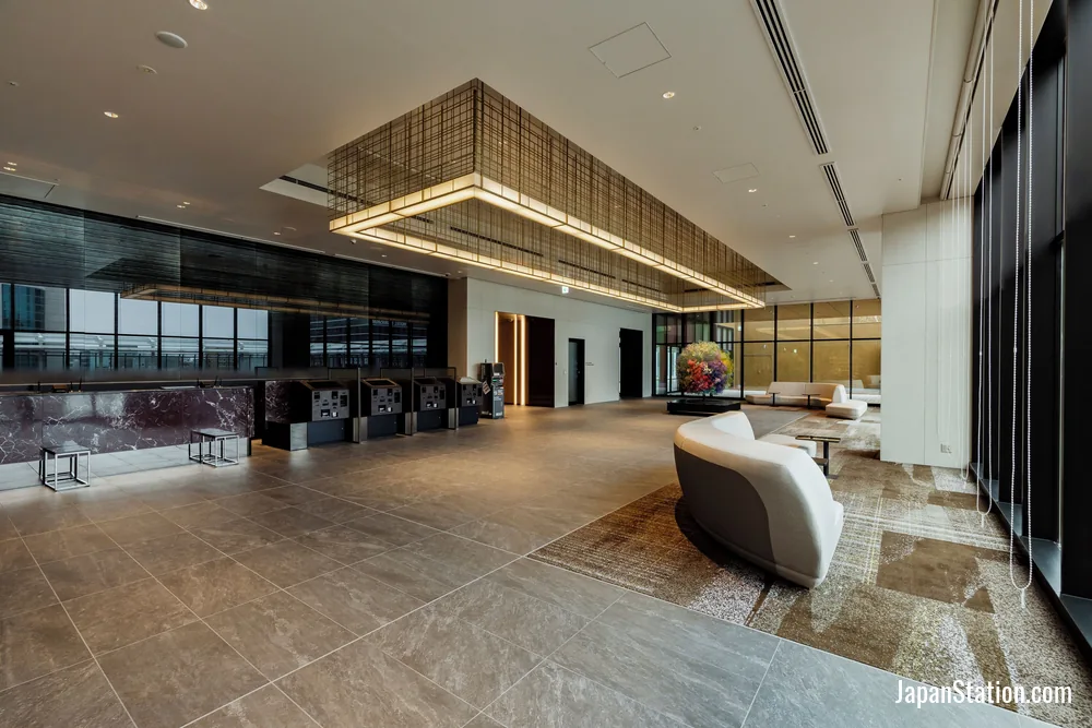 Lobby at Hotel Granvia Hiroshima South Gate.