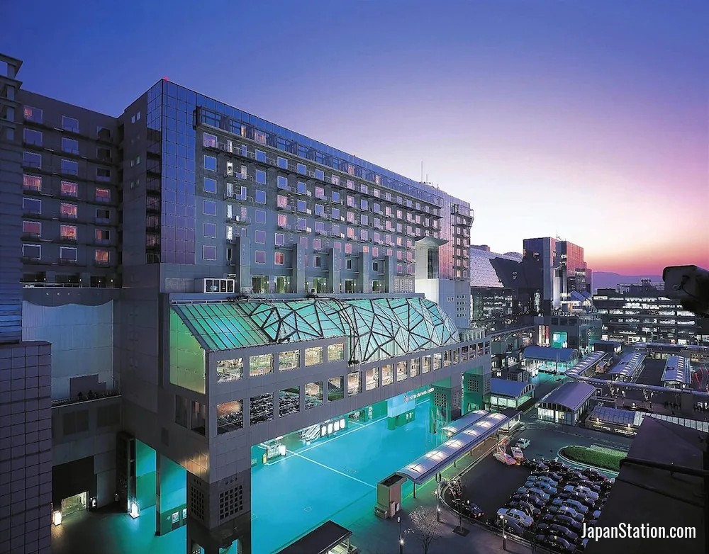 Exterior of Hotel Granvia Kyoto.
