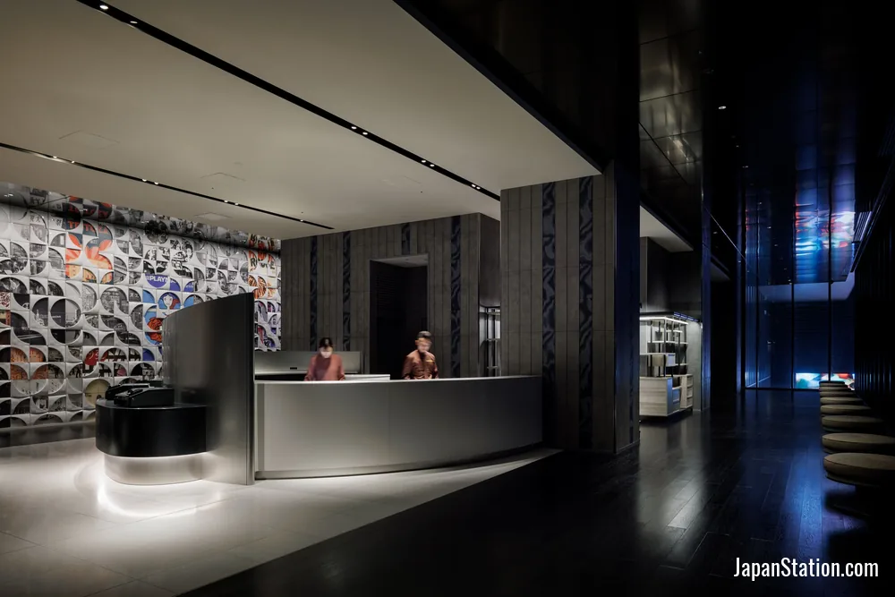 Reception area at HOTEL GROOVE SHINJUKU, A PARKROYAL Hotel.