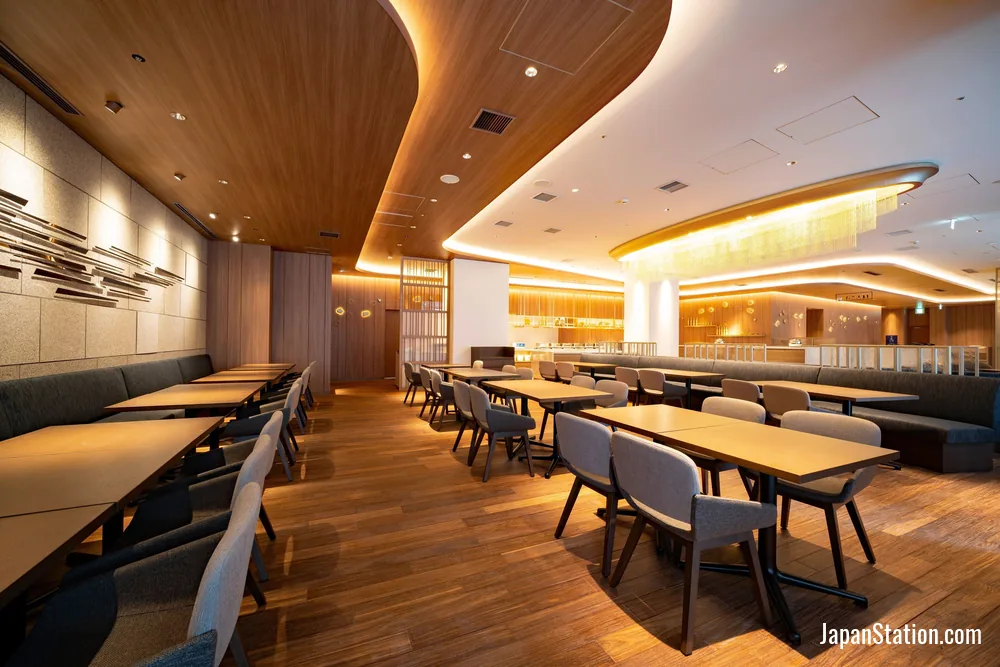 Dining area at Hotel JAL City Nagoya Nishiki.