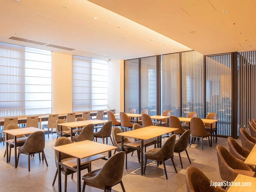 Dining area at Hotel Keihan Kyoto Ekiminami.