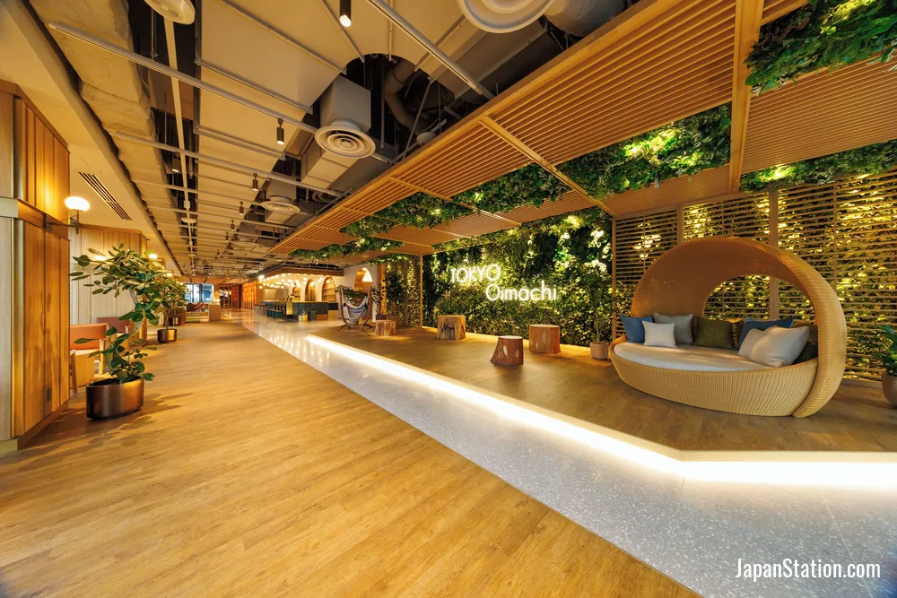 Lobby at Hotel Metropolitan Oimachi Tracks.