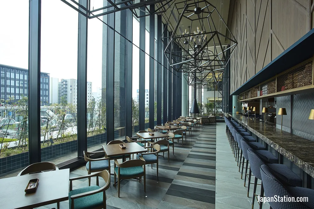 Dining area at Hotel Metropolitan Sendai East.