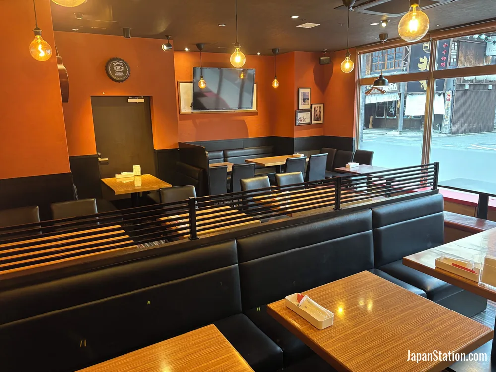 Dining area at HOTEL MYSTAYS Fukuoka Tenjin.