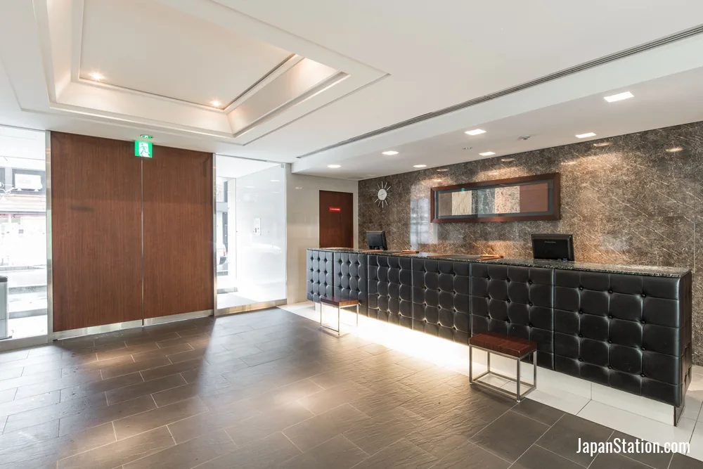 Reception area at HOTEL MYSTAYS Fukuoka Tenjin.