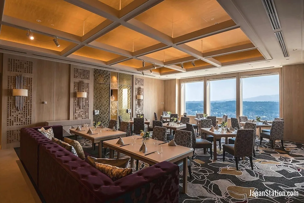 Dining area at Hotel Nikko Kanazawa.
