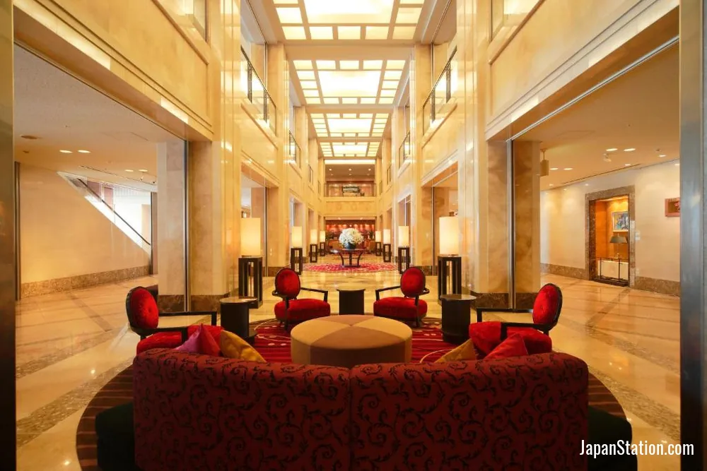 Lobby at Hotel Nikko Nara.