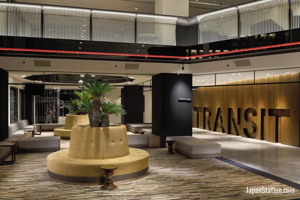 Lobby at Hotel Nikko Narita.