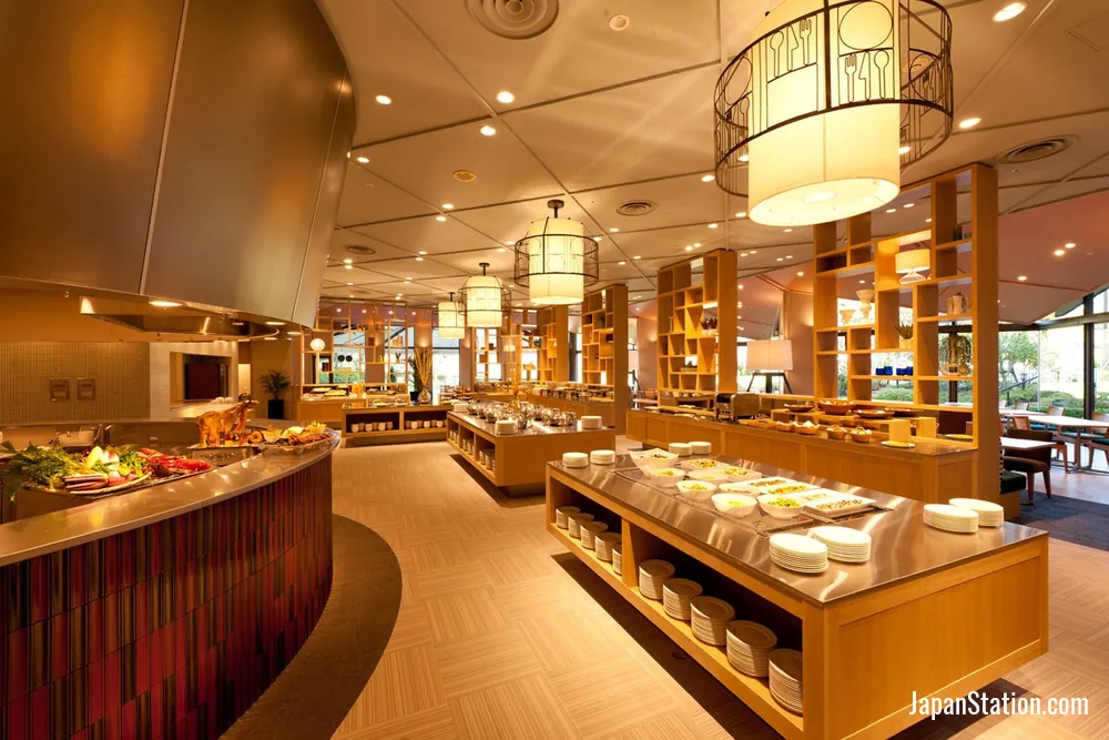 Dining area at Hotel Nikko Narita.