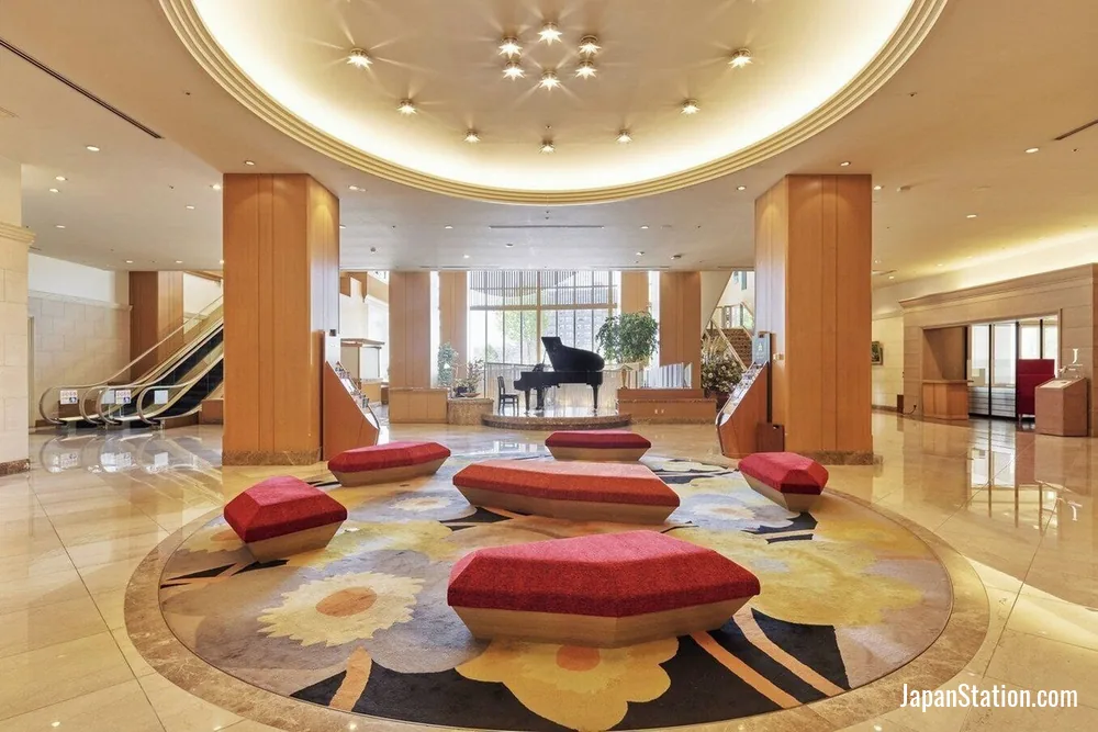 Lobby at Hotel Nikko Northland Obihiro.