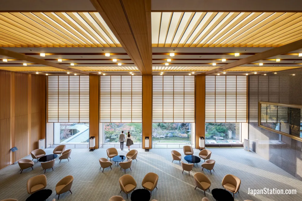 Lobby at Hotel Okura Kobe.