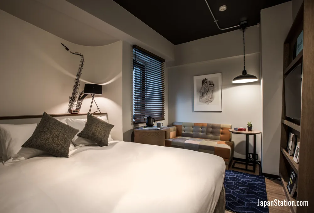 Guest room at Hotel Resol Nagoya.