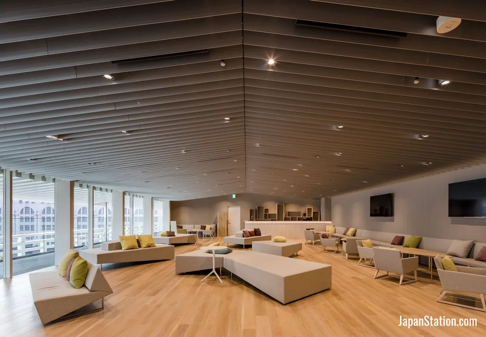 Lobby at Hotel Royal Classic Osaka.